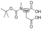 BOC-N-ALPHA-METHYL-L-ASPARTIC ACID 结构式