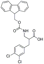 FMOC-DL-2-(3,4-DICHLOROBENZYL)-3-AMINO-PROPIONIC ACID 结构式