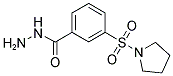 3-(PYRROLIDINE-1-SULFONYL)-BENZOIC ACID HYDRAZIDE 结构式