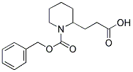 N-CBZ-2-PIPERIDINEPROPIONIC ACID 结构式