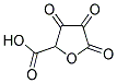 5-CARBOXY-3,4-DIOXO-2(3H,5H)-FURANONE 结构式