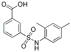 3-(2,4-DIMETHYL-PHENYLSULFAMOYL)-BENZOIC ACID 结构式