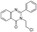 3-(2-CHLORO-ETHYL)-2-PHENYL-3H-QUINAZOLIN-4-ONE 结构式