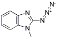 2-AZIDO-1-METHYL-1H-BENZOIMIDAZOLE 结构式