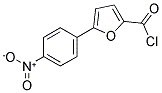 5-(4-硝基苯基)呋喃-2-甲酰氯 结构式