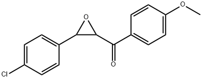 [3-(4-CHLOROPHENYL)-2-OXIRANYL](4-METHOXYPHENYL)METHANONE 结构式