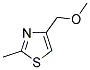 4-(METHOXYMETHYL)-2-METHYL-1,3-THIAZOLE 结构式