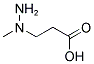 3-(N-METHYL-HYDRAZINO)-PROPIONIC ACID 结构式