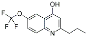 2-PROPYL-6-TRIFLUOROMETHOXYQUINOLINE-4-OL 结构式