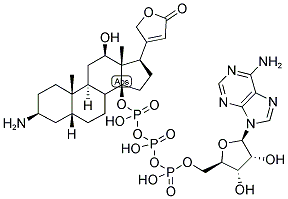 3-AMINO-3-DEOXYDIGOXIGENIN-9-ATP 结构式
