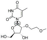 2'-O-MOE-5-METHYLURIDINE 结构式