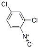 2,4-DICHLOROPHENYL ISOCYANIDE 结构式