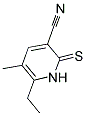6-ETHYL-5-METHYL-2-THIOXO-1,2-DIHYDROPYRIDINE-3-CARBONITRILE 结构式