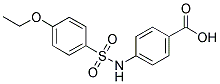 4-(4-ETHOXY-BENZENESULFONYLAMINO)-BENZOIC ACID 结构式