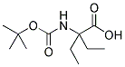 2-TERT-BUTOXYCARBONYLAMINO-2-ETHYL-BUTYRIC ACID 结构式