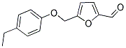 5-(4-ETHYL-PHENOXYMETHYL)-FURAN-2-CARBALDEHYDE 结构式