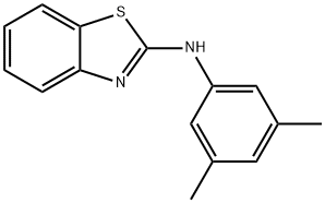 BENZOTHIAZOL-2-YL-(3,5-DIMETHYL-PHENYL)-AMINE 结构式