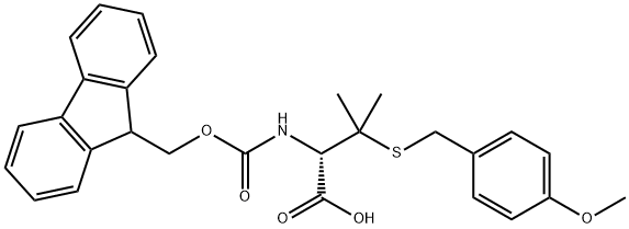 FMOC-D-P烯(PMEOBZL)-OH 结构式