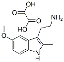 2-(5-Methoxy-2-methyl-1H-indol-3-yl)ethanamine oxalate 结构式