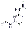 N-[2-(ACETYLAMINO)PYRIMIDIN-4-YL]ACETAMIDE 结构式