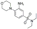 3-AMINO-N,N-DIETHYL-4-MORPHOLIN-4-YL-BENZENESULFONAMIDE 结构式