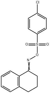 (4-CHLOROPHENYL)([3,4-DIHYDRO-1(2H)-NAPHTHALENYLIDENAMINO]OXY)DIOXO-LAMBDA6-SULFANE 结构式
