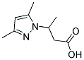 3-(3,5-二甲基-吡唑-1-基)-丁酸 结构式