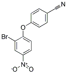 4-(2-BROMO-4-NITROPHENOXY)BENZENECARBONITRILE 结构式