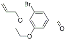 4-(ALLYLOXY)-3-BROMO-5-ETHOXYBENZALDEHYDE 结构式