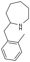 2-(2-METHYL-BENZYL)-AZEPANE 结构式