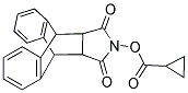 17-[(CYCLOPROPYLCARBONYL)OXY]-17-AZAPENTACYCLO[6.6.5.0(2,7).0(9,14).0(15,19)]NONADECA-2(7),3,5,9(14),10,12-HEXAENE-16,18-DIONE 结构式