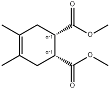 DIMETHYL (1R,2S)-4,5-DIMETHYL-4-CYCLOHEXENE-1,2-DICARBOXYLATE 结构式
