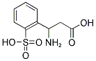 3-AMINO-3-(2-SULFO-PHENYL)-PROPIONIC ACID 结构式