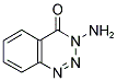 3-AMINO-3H-BENZO[D][1,2,3]TRIAZIN-4-ONE 结构式