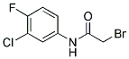 2-溴-N-(3-氯-4-氟苯基)乙酰胺 结构式