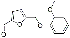 5-(2-METHOXY-PHENOXYMETHYL)-FURAN-2-CARBALDEHYDE 结构式