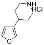 4-(3-FURYL) PIPERIDINE HCL 结构式