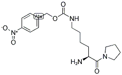 H-LYS(4-NITRO-Z)-PYRROLIDIDE 结构式