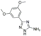 3-(3,5-DIMETHOXYPHENYL)-1H-1,2,4-TRIAZOL-5-AMINE 结构式