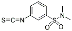 3-ISOTHIOCYANATO-N,N-DIMETHYL-BENZENESULFONAMIDE 结构式