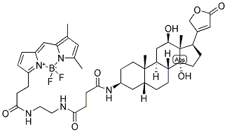 BODIPY(R) FL DIGOXIGENIN 结构式