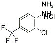 [2-氯-4-(三氟甲基)苯基]肼盐酸盐 结构式