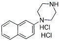 1-NAPHTHALEN-2-YL-PIPERAZINE DIHYDROCHLORIDE 结构式