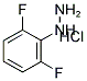 2,6-DIFLUOROPHENYLHYDRAZINE HYDROCHLORIDE 结构式