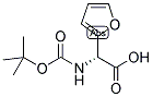 (R)-TERT-BUTOXYCARBONYLAMINO-FURAN-2-YL-ACETIC ACID 结构式