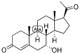 4-PREGNEN-7-ALPHA-OL-3,20-DIONE 结构式