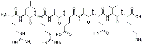 CEF28, EPSTEIN-BARR VIRUS LATENT NA-3A (603-611) 结构式