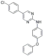 5-(4-CHLOROPHENYL)-N-(4-PHENOXYPHENYL)PYRIMIDIN-2-AMINE 结构式