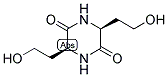 (2S,5S)-双羟甲基-(3R,4R)-双羟基吡咯烷 结构式