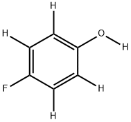 4-FLUOROPHENOL-D5 结构式